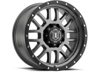ICON ALLOYS ALPHA GUN MTL  - 20 x 9 / 8 x 180 / 12MM / 5.5" BS