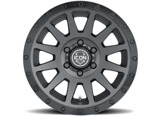 ICON Alloys Compression 17x8.5 Wheel - 6x5.5 Bolt Pattern, 0mm Offset