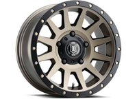ICON Alloys Compression Bronze Wheel 18x9 5x150 25mm Offset 6" Backspacing