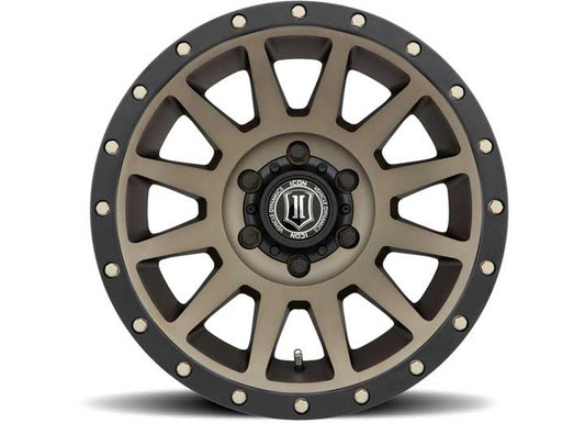 ICON Alloys Compression Bronze Wheel 18x9 5x150 25mm Offset 6" Backspacing