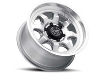 ICON AlLOYS NUEVO Silver Machined Wheel - 17x8.5, 5x5 Bolt Pattern, -6mm Offset