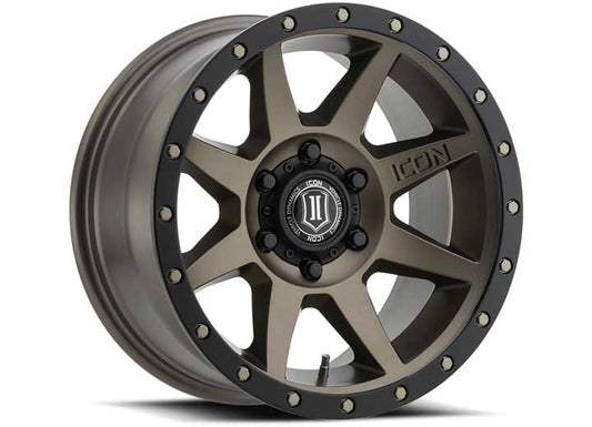 Icon Alloys Rebound 17x8.5 Bronze Wheels - Set of 4