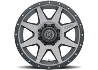 Icon Vehicle Dynamics - ICON ALLOYS REBOUND TITANIUM - 20 X 9 / 8 x 180 / 12MM / 5.5IN BS