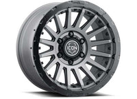 Icon Alloys Recon Pro Charcoal Black Ring 17x8.5 Wheel 5x150 Bolt Pattern