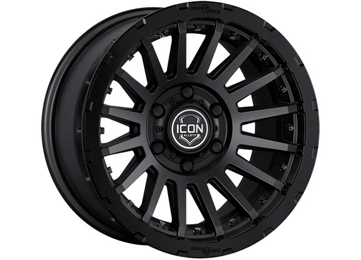 ICON Alloys Recon Pro Satin Black 17x8.5 Wheel - 8x6.5 Bolt Pattern, 13mm Offset