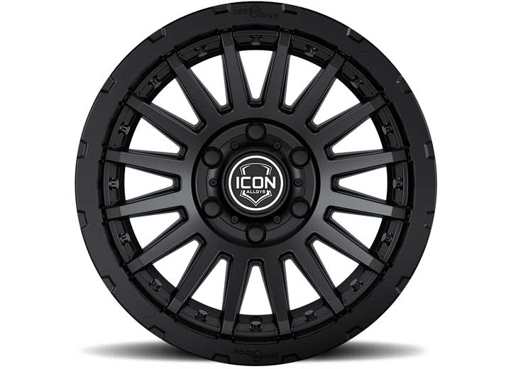 ICON Alloys Recon Pro Satin Black Wheels - 17 x 8.5 / 6x5.5 / 25mm Offset