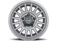 ICON Alloys Recon SLX Charcoal Wheel - 18 x 9 Size, 6 x 5.5 Bolt Pattern, 0mm Offset, 5" Backspacing