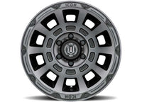 ICON ALLOYS THRUST 17x8.5 Satin Black Wheel - 6x135 Bolt Pattern, 6mm Offset, 5" Backspacing