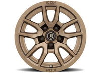ICON ALLOYS VECTOR 5 Bronze Wheel - 17 x 8.5 - 5 x 150 Bolt Pattern - 25mm Offset - 5.75" Backspacing
