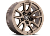 ICON ALLOYS VECTOR 5 Bronze Wheel - 17 x 8.5 - 5 x 150 Bolt Pattern - 25mm Offset - 5.75" Backspacing