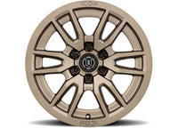 Icon Vehicle Dynamics - ICON Alloys Vector 6 Bronze 17x8.5 Wheel 6x5.5 Bolt Pattern 0mm Offset