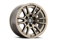Icon Vehicle Dynamics - ICON Alloys Vector 6 Bronze 17x8.5 Wheel 6x5.5 Bolt Pattern 0mm Offset