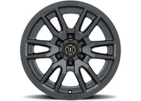ICON ALLOYS VECTOR 6 SAT BLK Wheels - 17x8.5 - 6x5.5 - 0mm Offset