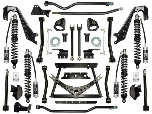 Icon Vehicle Dynamics - Icon Jeep JK 4.5 - 6" Stage 1 Coilover Conversion System