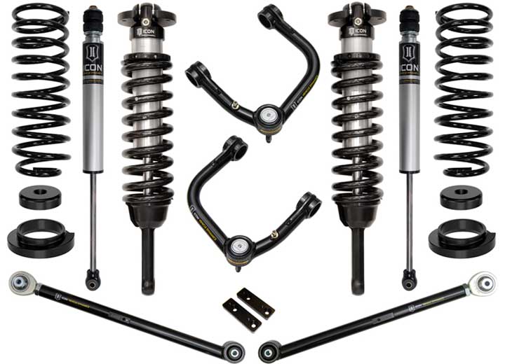 GX470 0-3.5" Stage 4 Suspension System with Billet UCAs for Ultimate Off-Road Performance