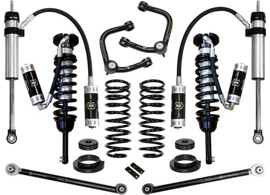 Icon Vehicle Dynamics 03-09 GX470 Stage 7 0-3.5" Lift Suspension System with Tubular UCAs