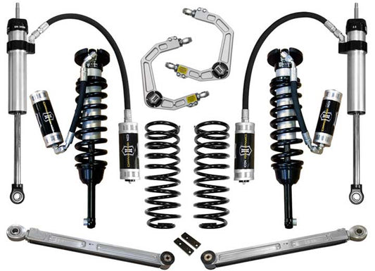 Icon Vehicle Dynamics - Icon Vehicle Dynamics 03 - 09 Toyota 4Runner 0 - 3.5 Inch Stage 5 Suspension System with Billet Upper Control Arms