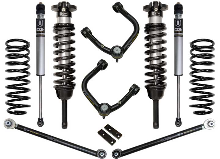 Toyota 4Runner 03-09 Stage 3 Suspension Upgrade with Tubular Upper Control Arms and 3.5" Lift