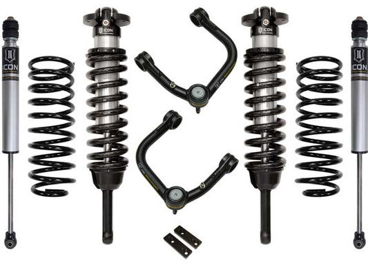 Icon Vehicle Dynamics Stage 2 Suspension System for 2003-2009 4Runner & FJ Cruiser - 0-3.5" Lift with Tubular UCA