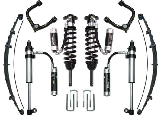 Icon Vehicle Dynamics 05-11 HILUX 0-3" Advanced Stage 3 Suspension System with Tubular Upper Control Arms