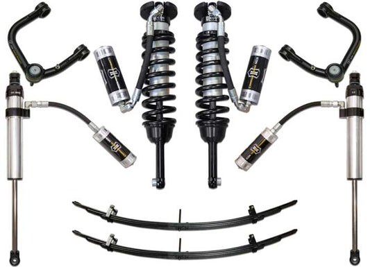 Icon Vehicle Dynamics 05-13 Toyota Tacoma 0-3.5" Stage 5 Suspension System with Tubular Upper Control Arms