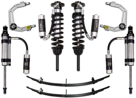 Icon Vehicle Dynamics 05-13 Toyota Tacoma 0-3.5" Stage 7 Suspension System with Billet UCA