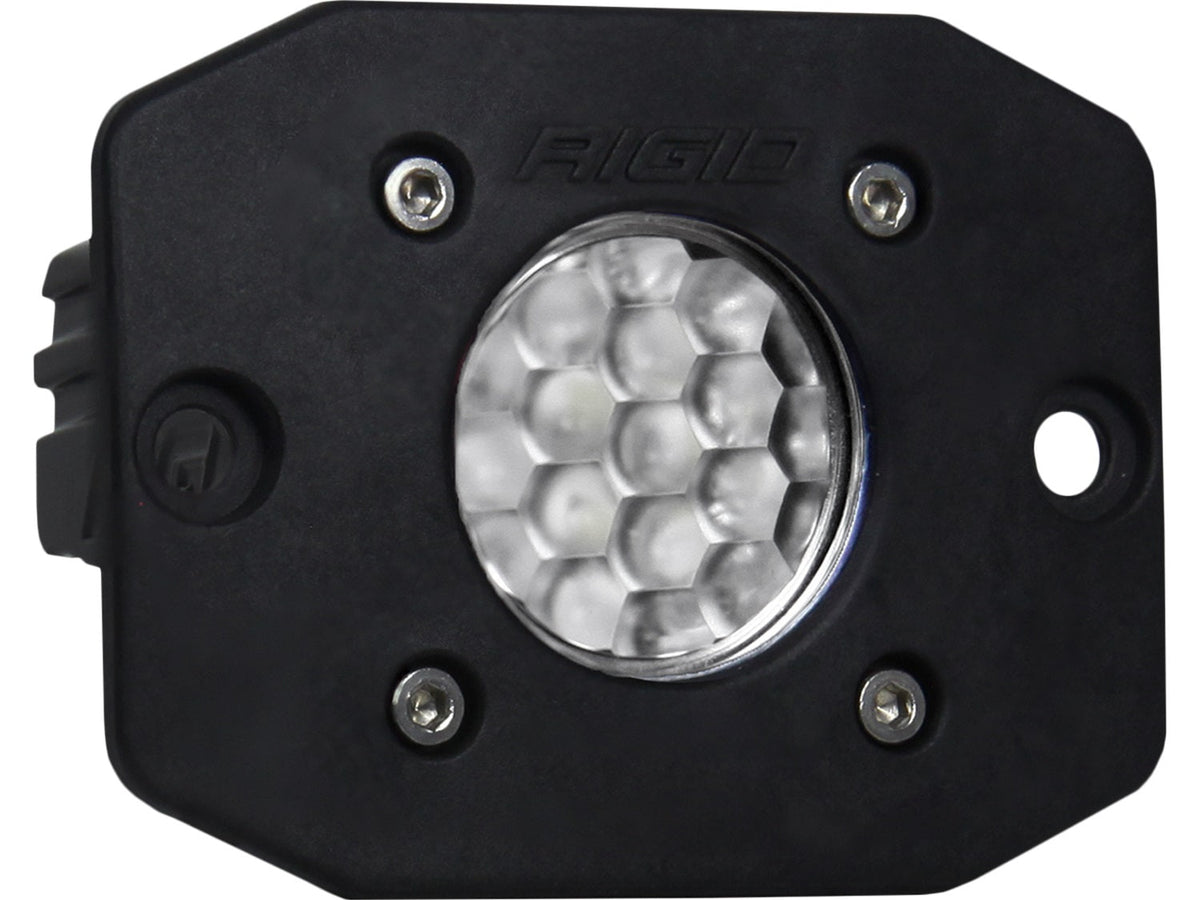 RIGID Industries - Ignite LED Light, Diffused Lens, Flush Mount, Black Housing, Single
