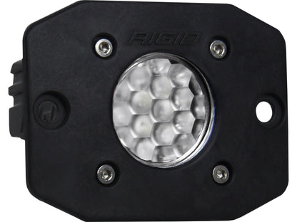 RIGID Industries - Ignite LED Light, Diffused Lens, Flush Mount, Black Housing, Single