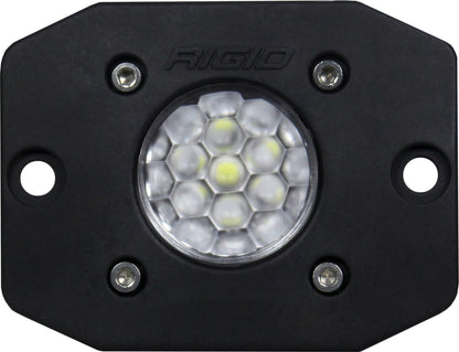 RIGID Industries - Ignite LED Light, Diffused Lens, Flush Mount, Black Housing, Single