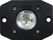 RIGID Industries - Ignite LED Light, Flood Beam Pattern, Flush Mount, Black Housing, Single