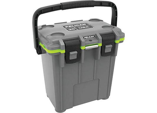 Im Elite 20Qt Cooler In Dark Grey And Evergreen - Durable, Portable, And Stylish Design - Durable, Waterproof, and Impact-Resistant Gear Protection