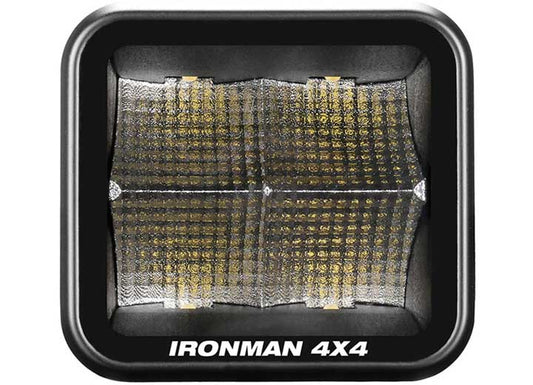 40W Clear Flood Beam LED Cube Light Kit - 3.2 Inch Ironman 4x4