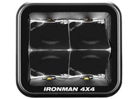 40W Clear Spot Beam LED Cube Light Kit - 3.2 Inch Ironman 4x4