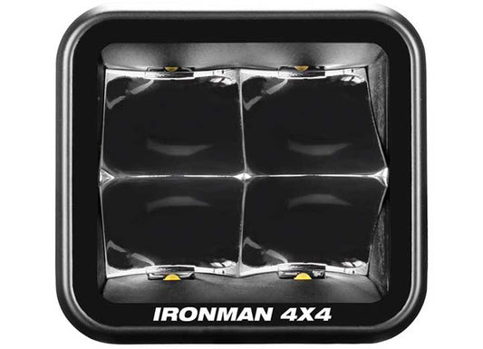 40W Clear Spot Beam LED Cube Light Kit - 3.2 Inch Ironman 4x4