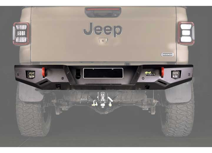 OEM Steel Rear Bumper Hardware Kit for 20-23 Gladiator - Compatible with RAID Bumper