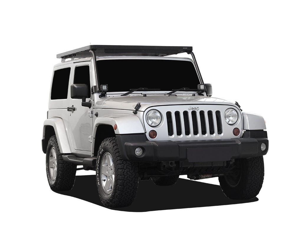 Jeep Wrangler JK 2 Door (2007-2018) Extreme Slimline II Roof Rack Kit