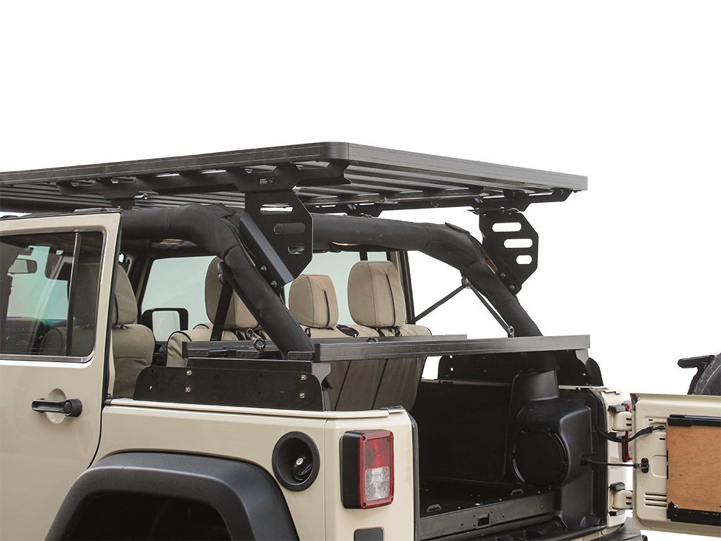 Jeep Wrangler JKU 4-Door Cargo Storage Interior Rack