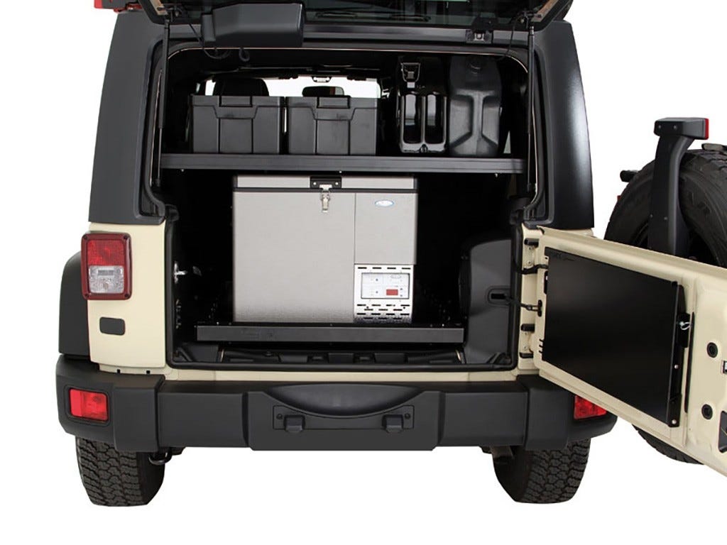 Jeep Wrangler JKU 4-Door Cargo Storage Interior Rack