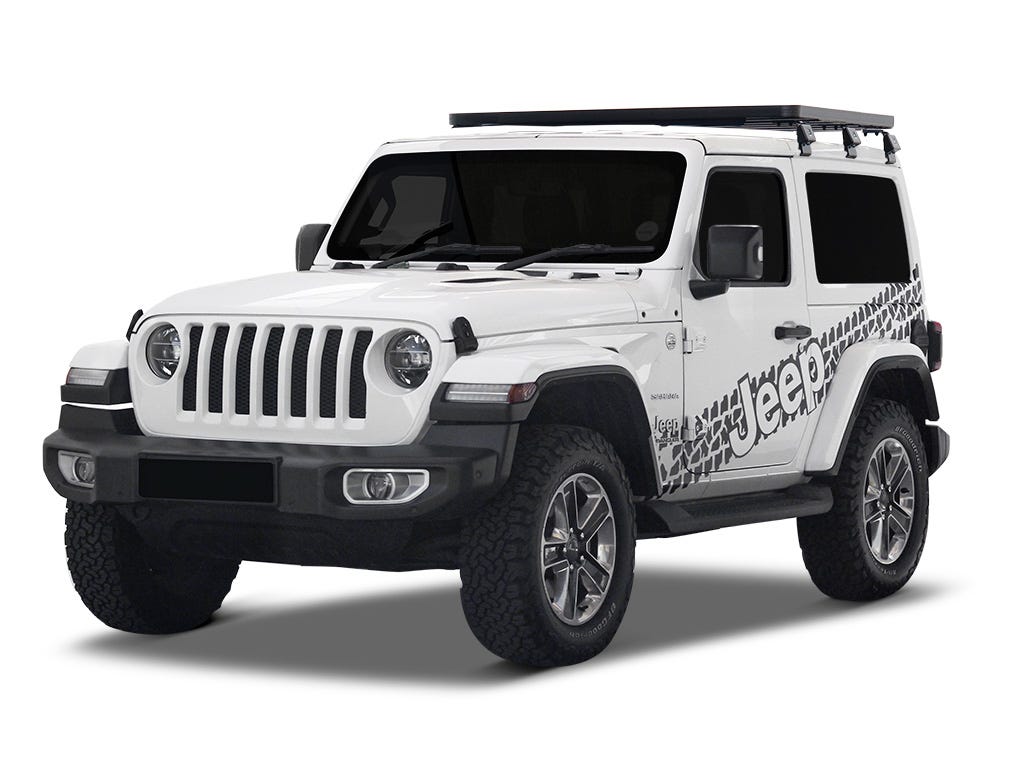 Jeep Wrangler JL 2 Door (2018-Current) Slimline II 1/2 Roof Rack Kit / Tall