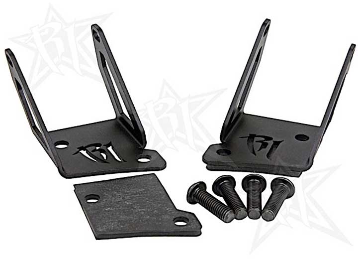 Rigid Industries - JK A - Pillar Windshield Mount Kit for Enhanced Visibility and Secure Device Installation