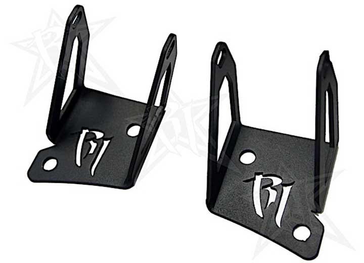 Rigid Industries - JK A - Pillar Windshield Mount Kit for Enhanced Visibility and Secure Device Installation