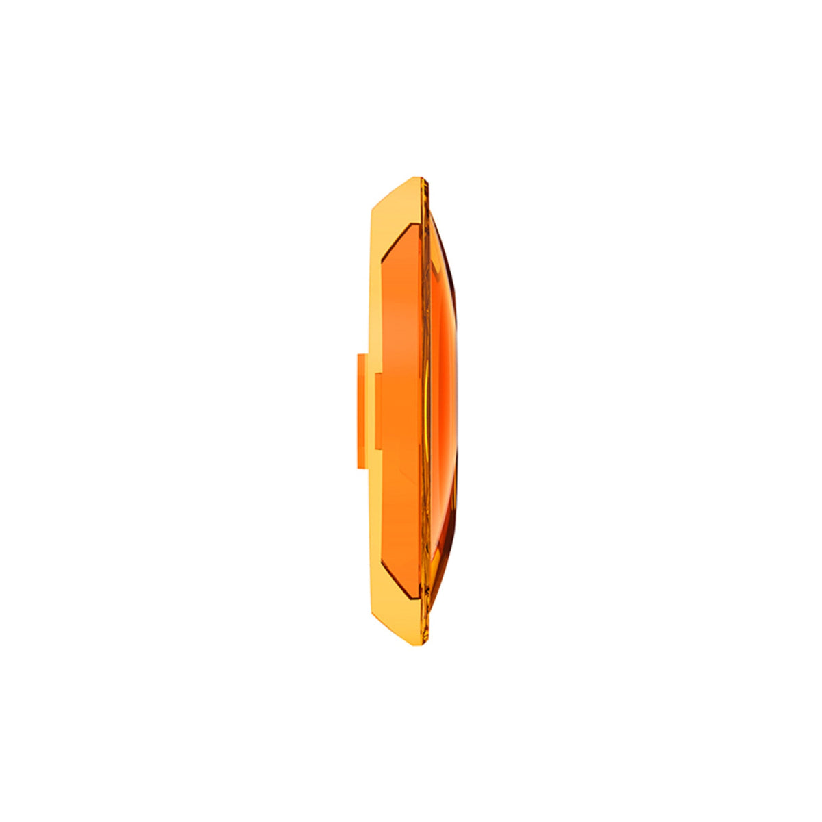 KC HiLiTES - KC Amber Shield for 6" SlimLite LED lights EA