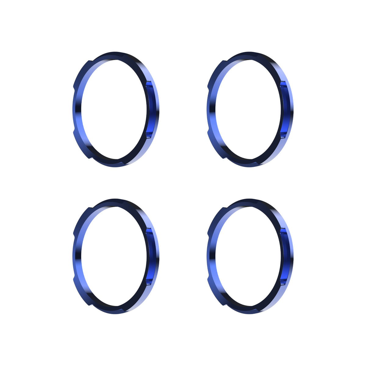 KC HiLiTES - KC Bezel Ring KC FLEX ERA BAR Blue 4PC