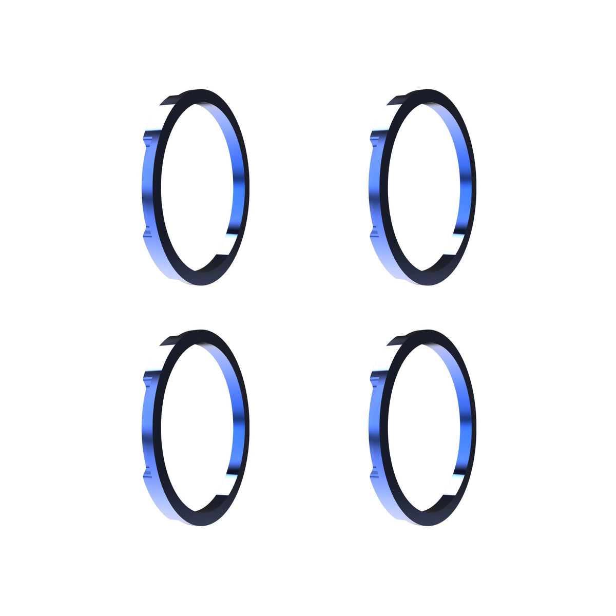 KC HiLiTES - KC Bezel Ring KC FLEX ERA BAR Blue 4PC