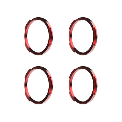 KC HiLiTES -KC Bezel Ring KC FLEX ERA BAR Red 4PC