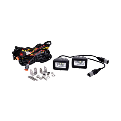 KC HiLiTES - KC C - Series C2 2in LED Area Flood 2 - Light System Universal