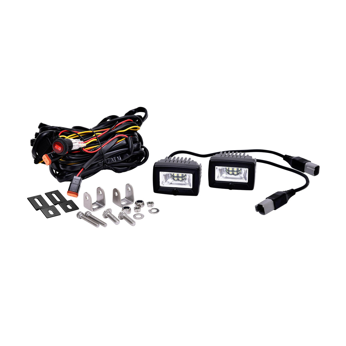 KC HiLiTES - KC C - Series C2 2in LED Backup Flood 2 - Light System Universal
