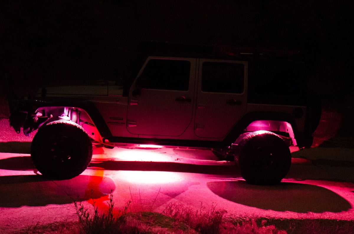 KC HiLiTES - KC C - Series RGB LED Multi - Use Flood 6 - Light System Universal