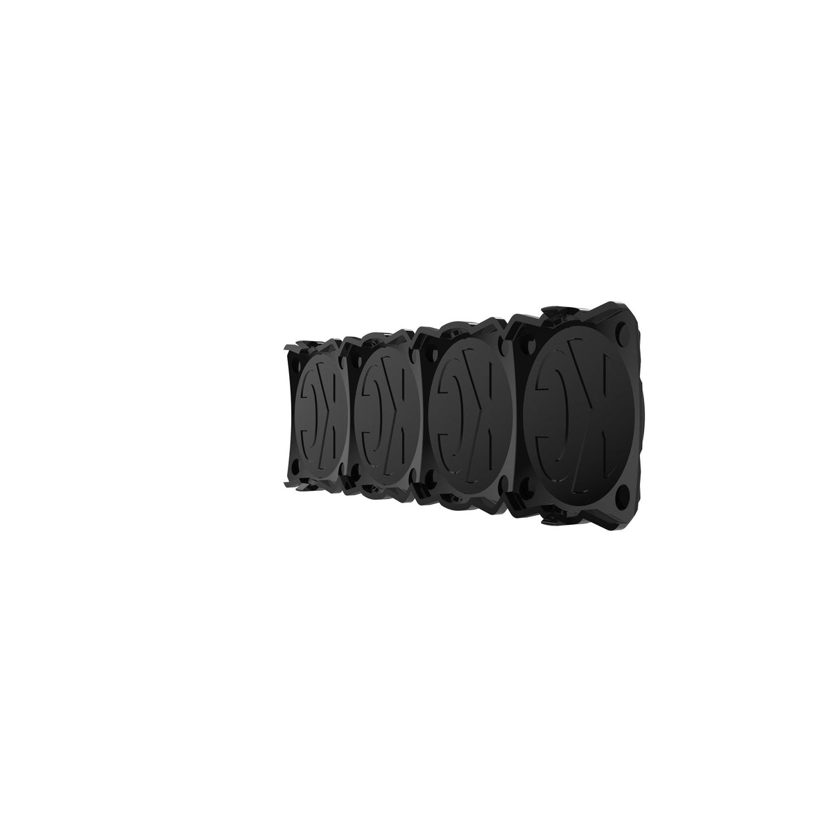KC HiLiTES - KC Cover FLEX ERA LED Light Bar 10in Black Yellow EA