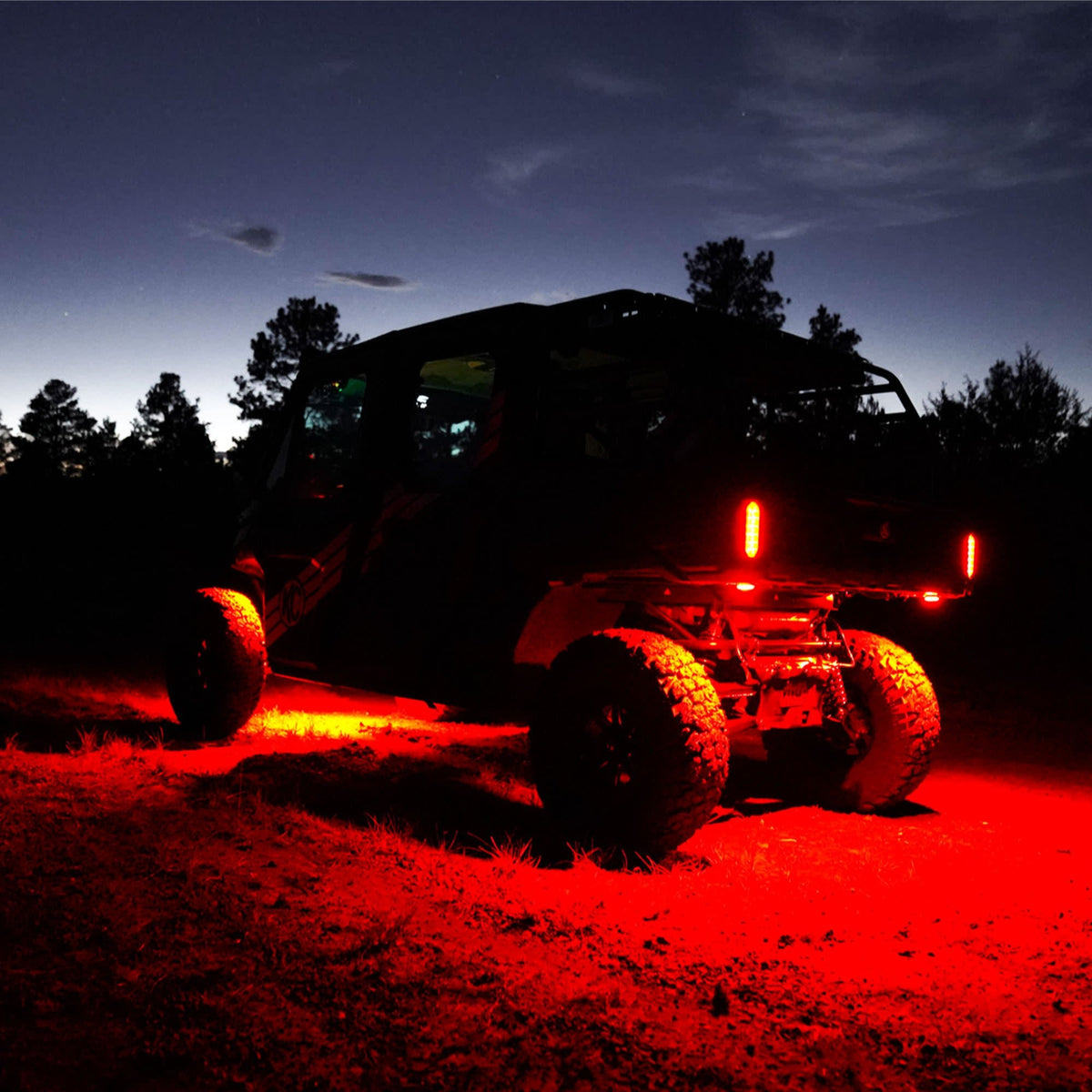 KC HiLiTES - KC Cyclone 2.0 LED - Replacement Lens - Red - Single
